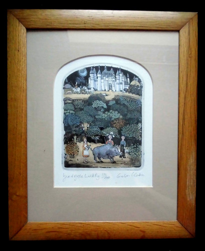Graham clarke signed - signed, etching
