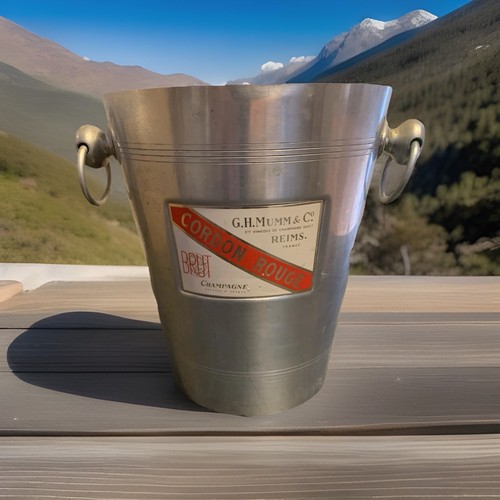 Mumm champagne ice bucket - mumm,