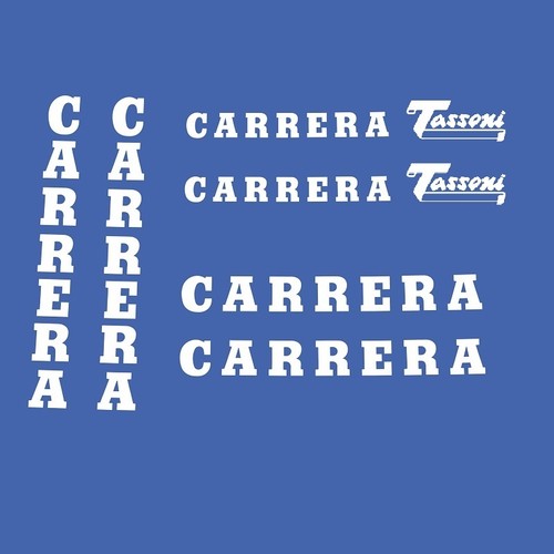Carrera bicycle decals - carrera,