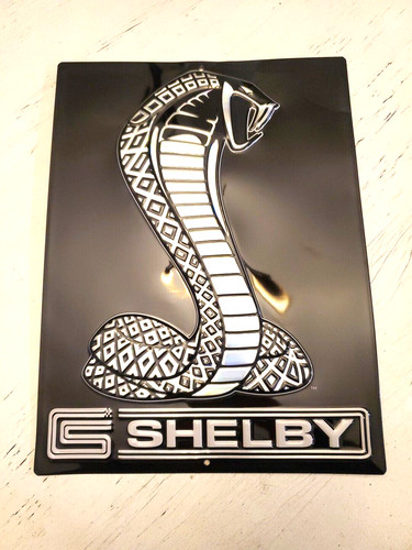 Shelby cobra metal sign - cobra,