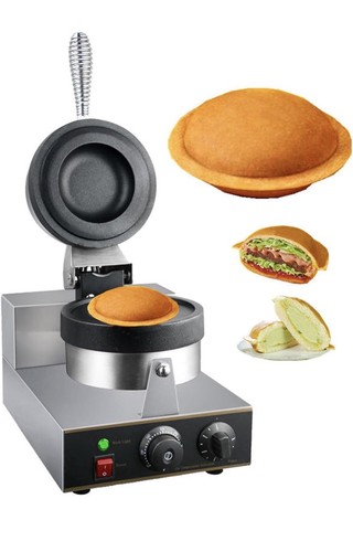 Commercial burger waffle - burger, maker