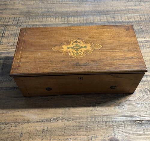 19th antique swiss cylinder - c.,