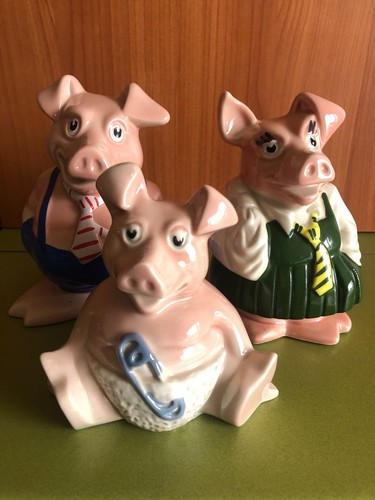 Natwest wade piggy banks - banks, set