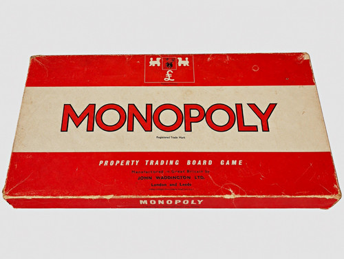 Vintage monopoly board game - vintage,