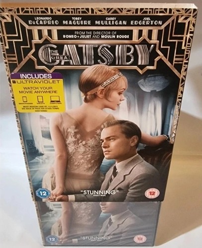 The great gatsby dvd - new, &