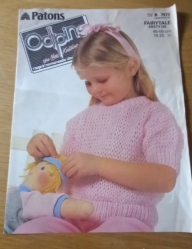 Vintage patons odpins childs - odpins,