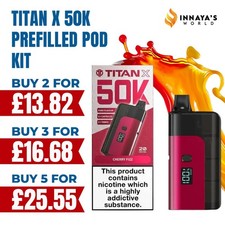 Titan 50k prefilled pod kit - titan,