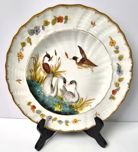 Antique capodimonte cabinet - antique,