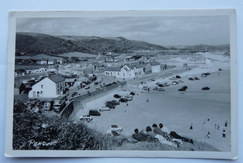 Pendine vintage real photo - pendine.,