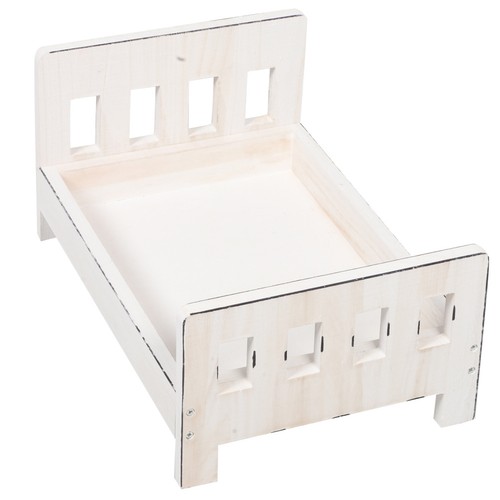 Wooden baby bed prop newborn - wooden,
