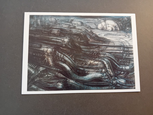 Giger art postcard - h,