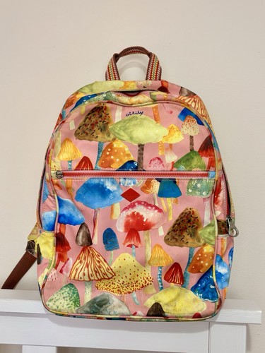 Oilily mushroom backpack pink - mushroom,