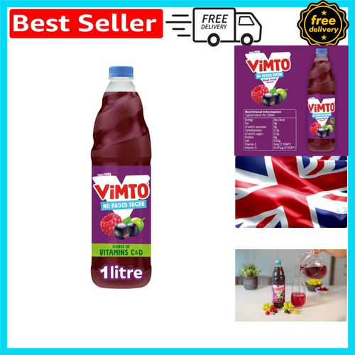 Vimto real fruit squash mixed - real,