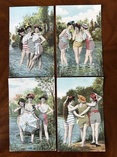 Bathing beauties edwardian - x,