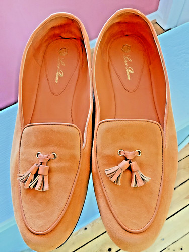 Loro piana shoes orange - loro,