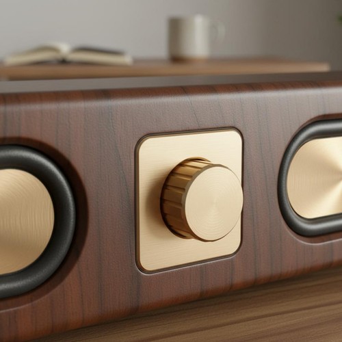 Retro bluetooth speaker bass - speaker,
