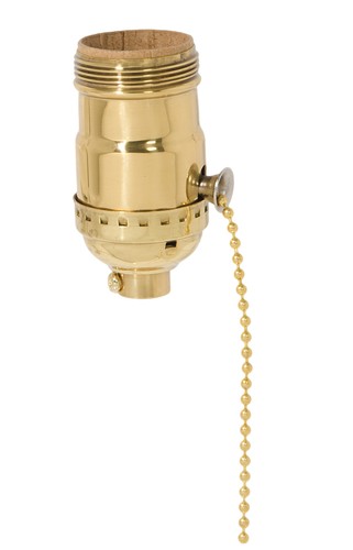 Lamp solid brass - b&p,