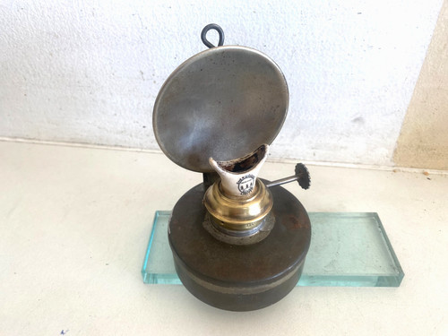 Railway lamp brass - lamp,