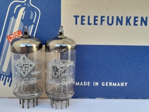 Ecc81 12at7 telefunken - 2x,