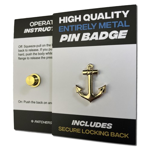 Anchor gold plated all - 3d,