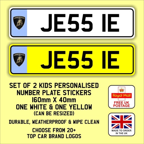 Personalised vinyl number - 2,