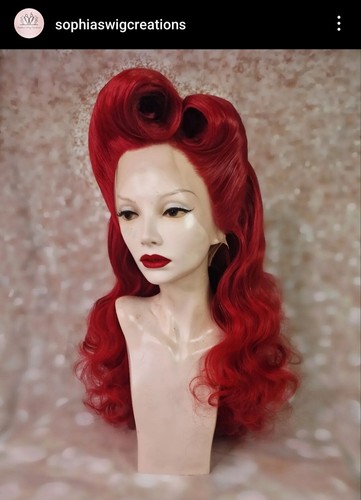 Red vintage drag - vintage, queen