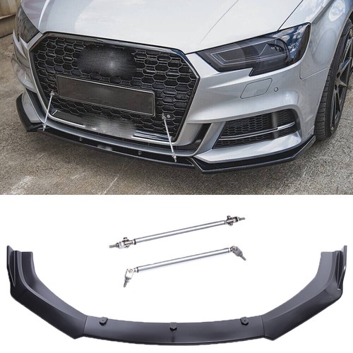 Car front bumper lip - front,