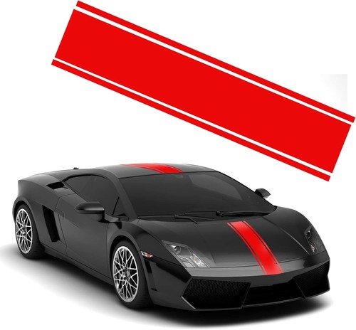 Car hood stripe sticker - hood,