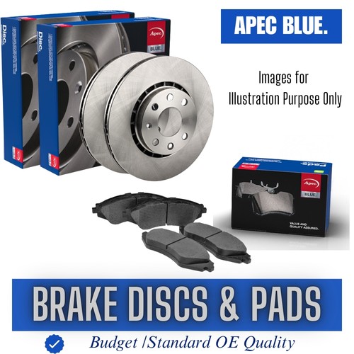 Brake discs and - pads, rear