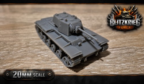20mm russian heavy tank - kv-1,