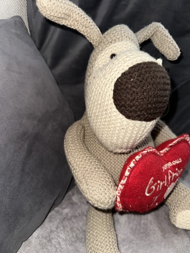 Boofle knitted bear - knitted,