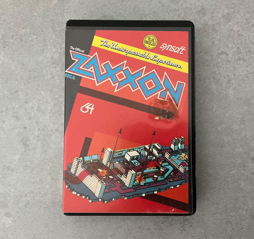Zaxxon 1980 computer game - computer,