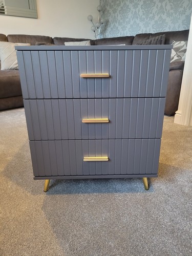 Homcom drawer bedside - homcom:,