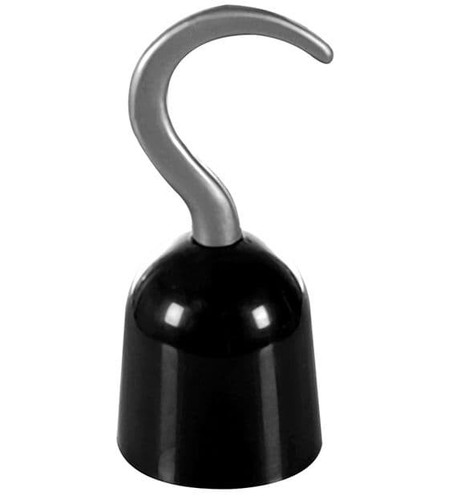 Plastic pirate hook hand fancy - hook,