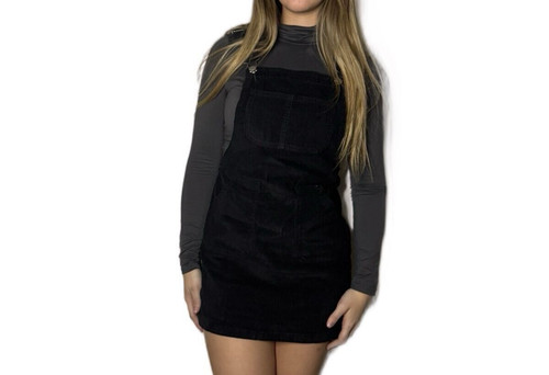 Pixie girl black cord dungaree - pixie,