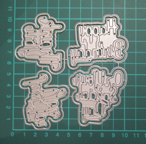 V457 sentiments metal die - 8, pc