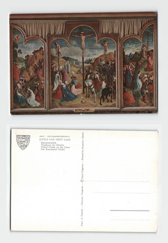 Postcard justus van - -,