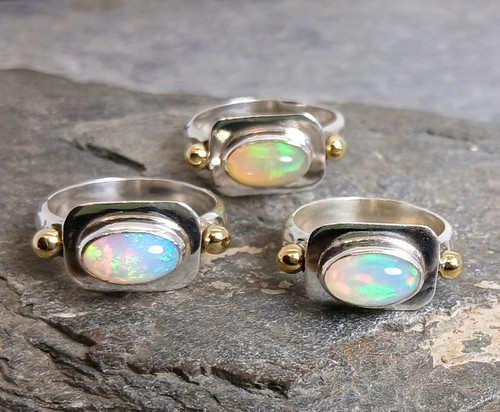 925 silver ethiopian welo - 925, opal