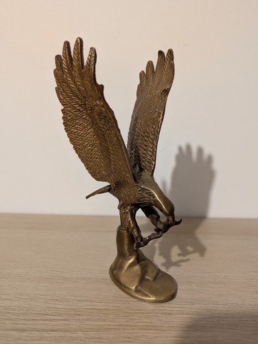 Brass eagle mounted stand - eagle,