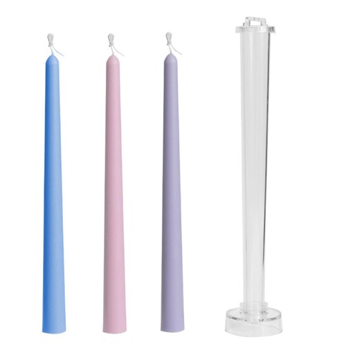 Plastic candle mold - plastic, mold,