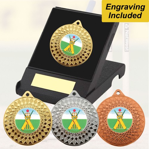 Cricket medal presentation - medal, in