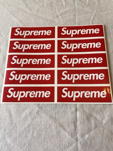 Supreme stickers - 10,