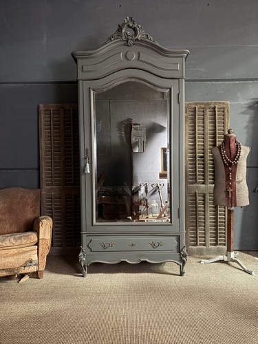 One door antique french - one,