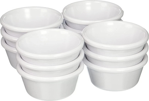 Plain melamine ramekin - plain,