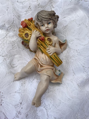 Italian cherub wall hanging - wall,