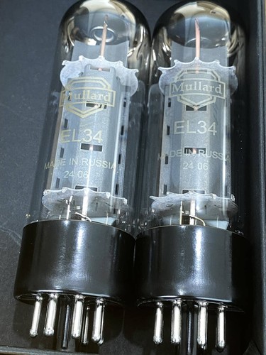 Mullard el34 vacuum tube - vacuum,