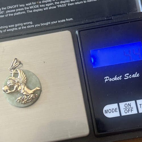 9ct gold jade - 9ct,