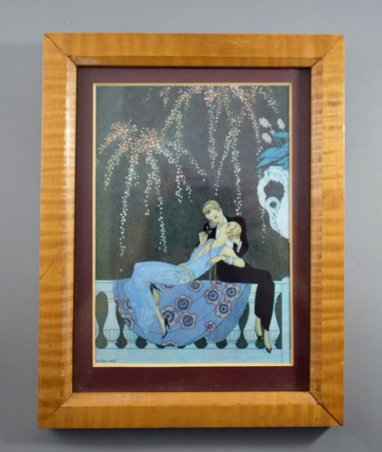 Vintage french georges barbier - vintage,