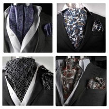 Men`s Premium Paisley Ascot