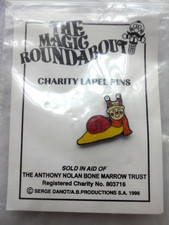 BRIAN - The Magic Roundabout - Vintage - PIN BADGE